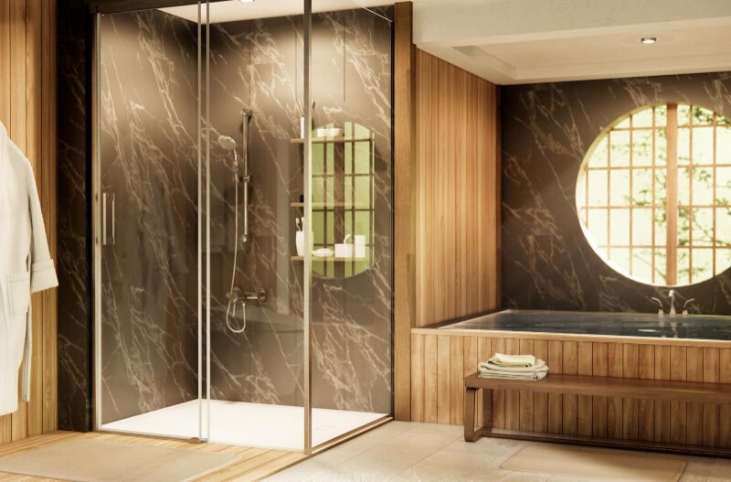 walk-in shower remodeling